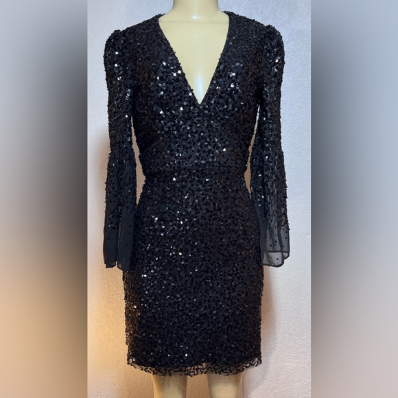 NWT French Connection Sequin Mini Dress - Picture 9 of 12
